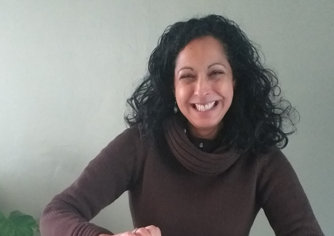 Angelique Korff uit Goes houdt zich actief bezig met afval scheiden.